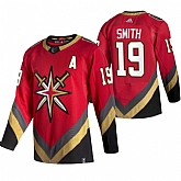 Vegas Golden Knights 19 Reilly Smith Red Adidas 2020-21 Reverse Retro Alternate Jersey Dzhi,baseball caps,new era cap wholesale,wholesale hats